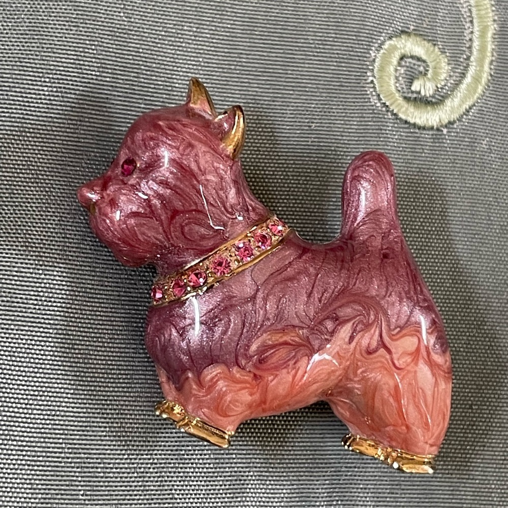 ☀️SALE☀️Vintage Scottish Dog Brooch/Pin. - Picture 11 of 11